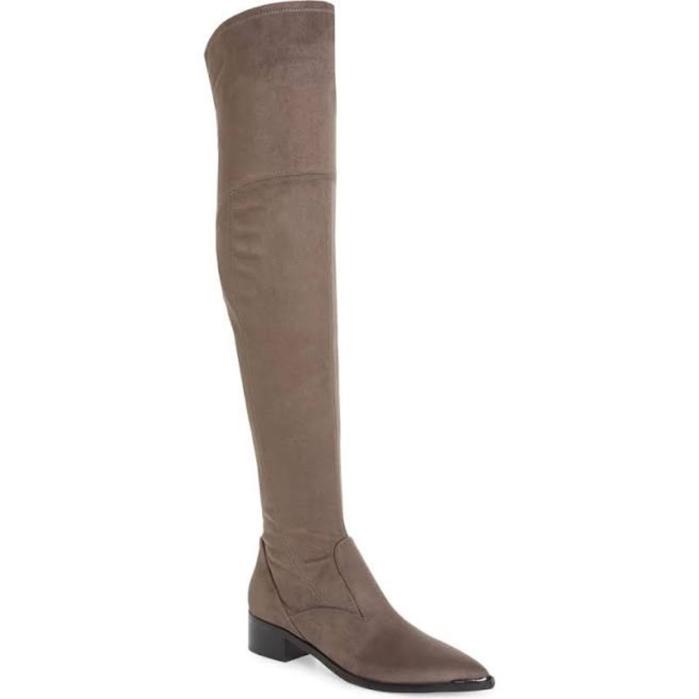 Marc Fisher LTD Yakira OTK boot in grey suede